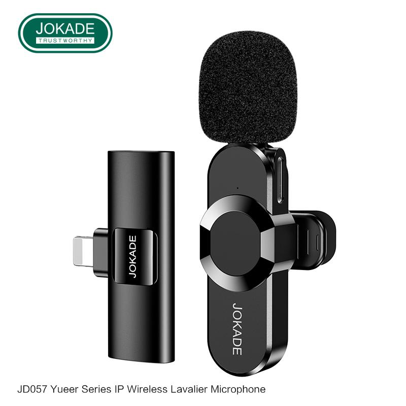JOKADE JD057 YUEER series wireless lavalier microphone (Lightning)