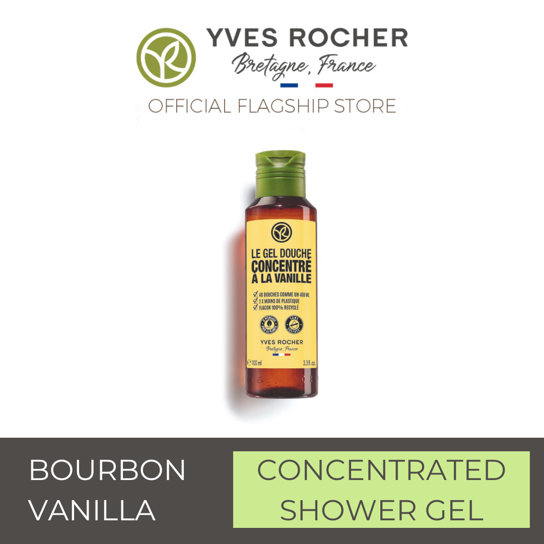 YVES ROCHER CONCENTRATED SHOWER GEL BOURBON VANILLA 100ML - 73510