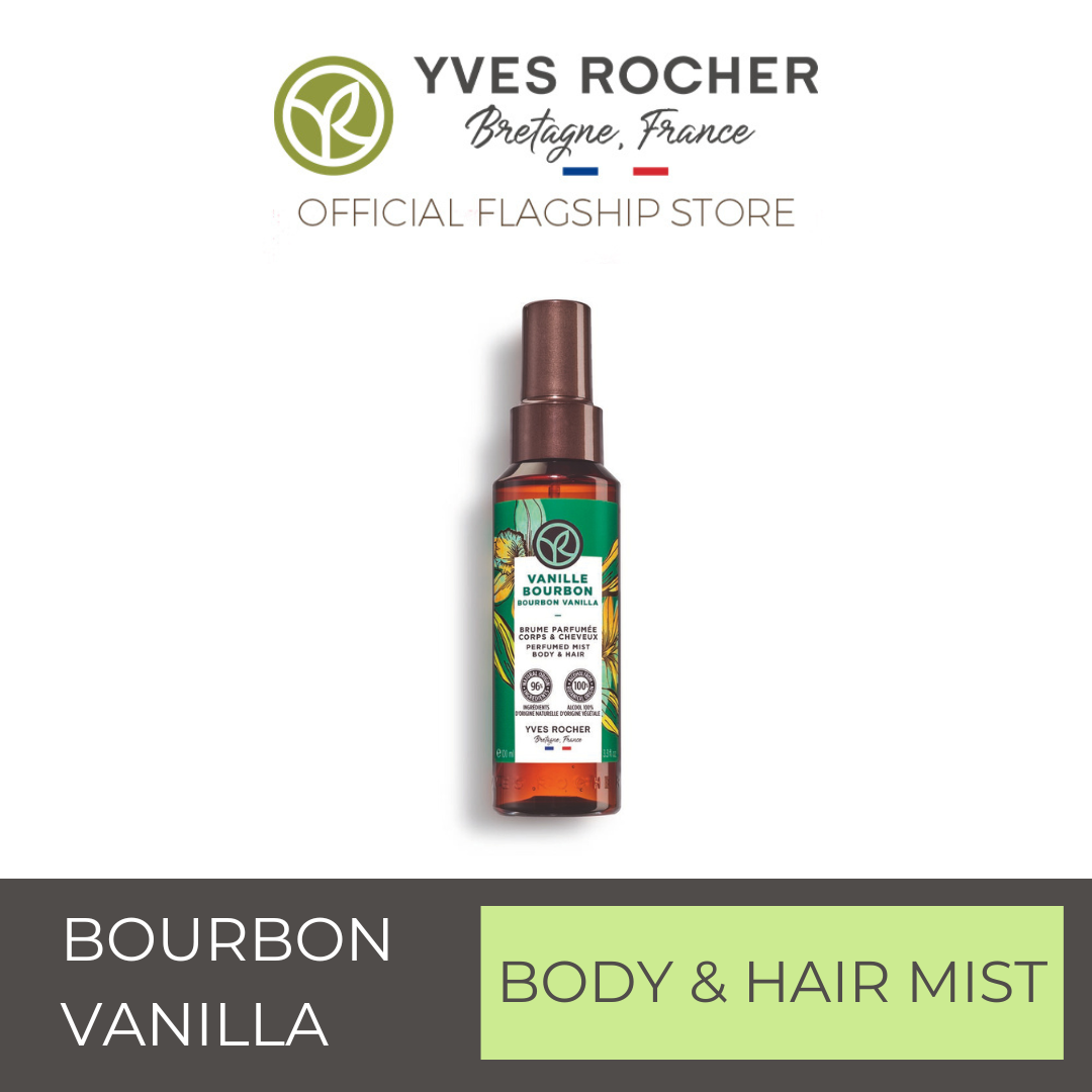 YVES ROCHER BODY AND HAIR MIST BOURBON VANILLA 100ML - 59185