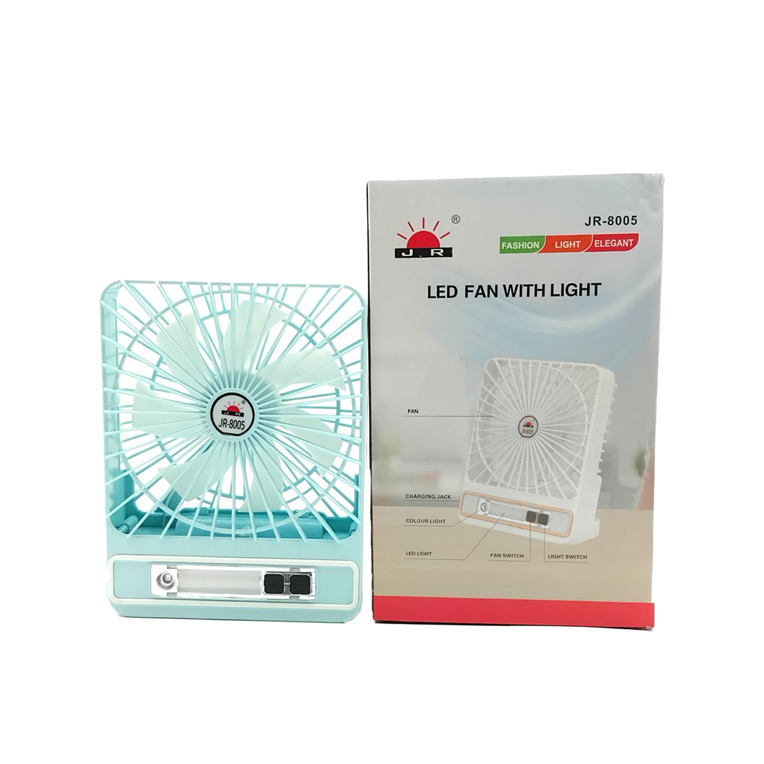 LED Fan With Light