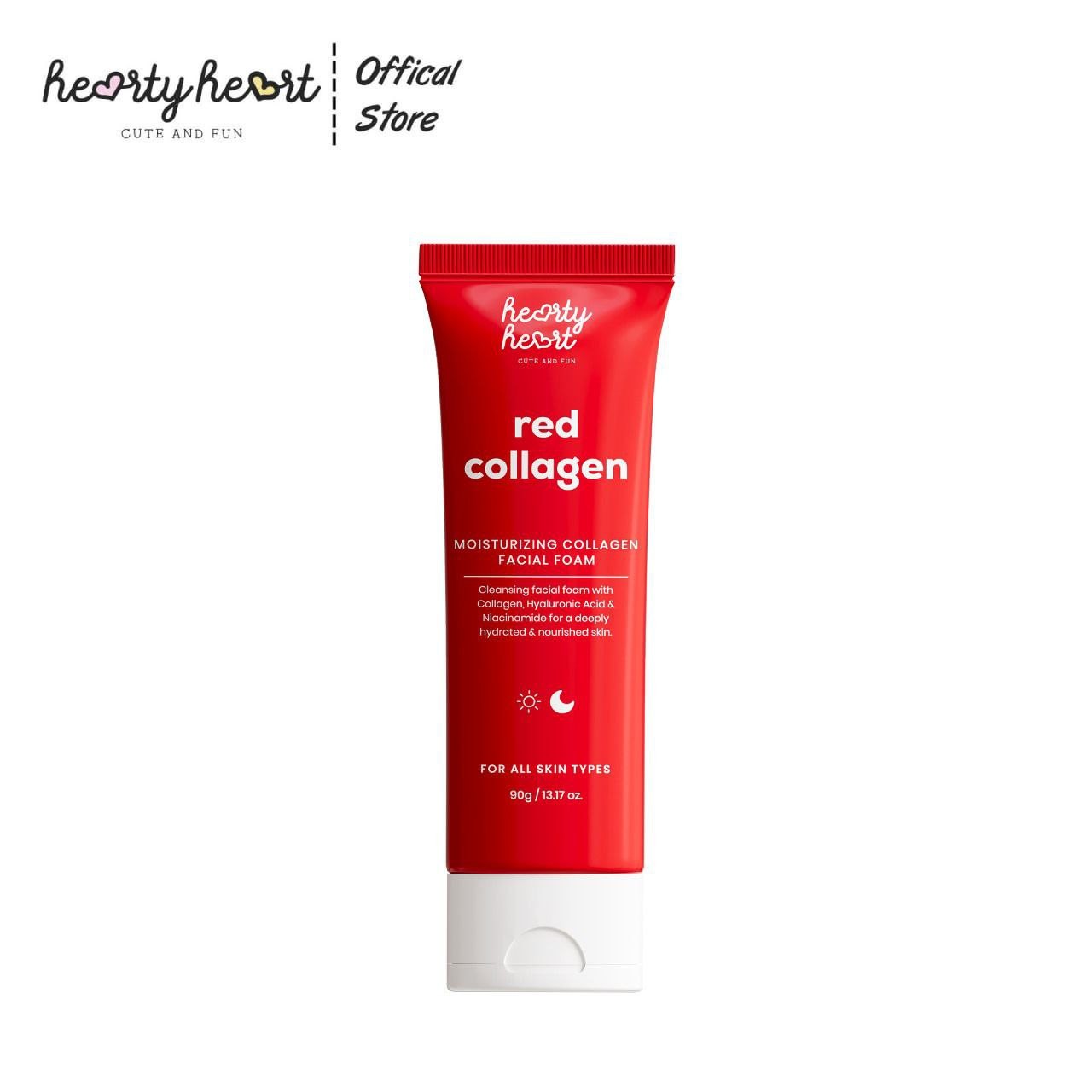 Hearty Heart Red Collagen Facial Faom