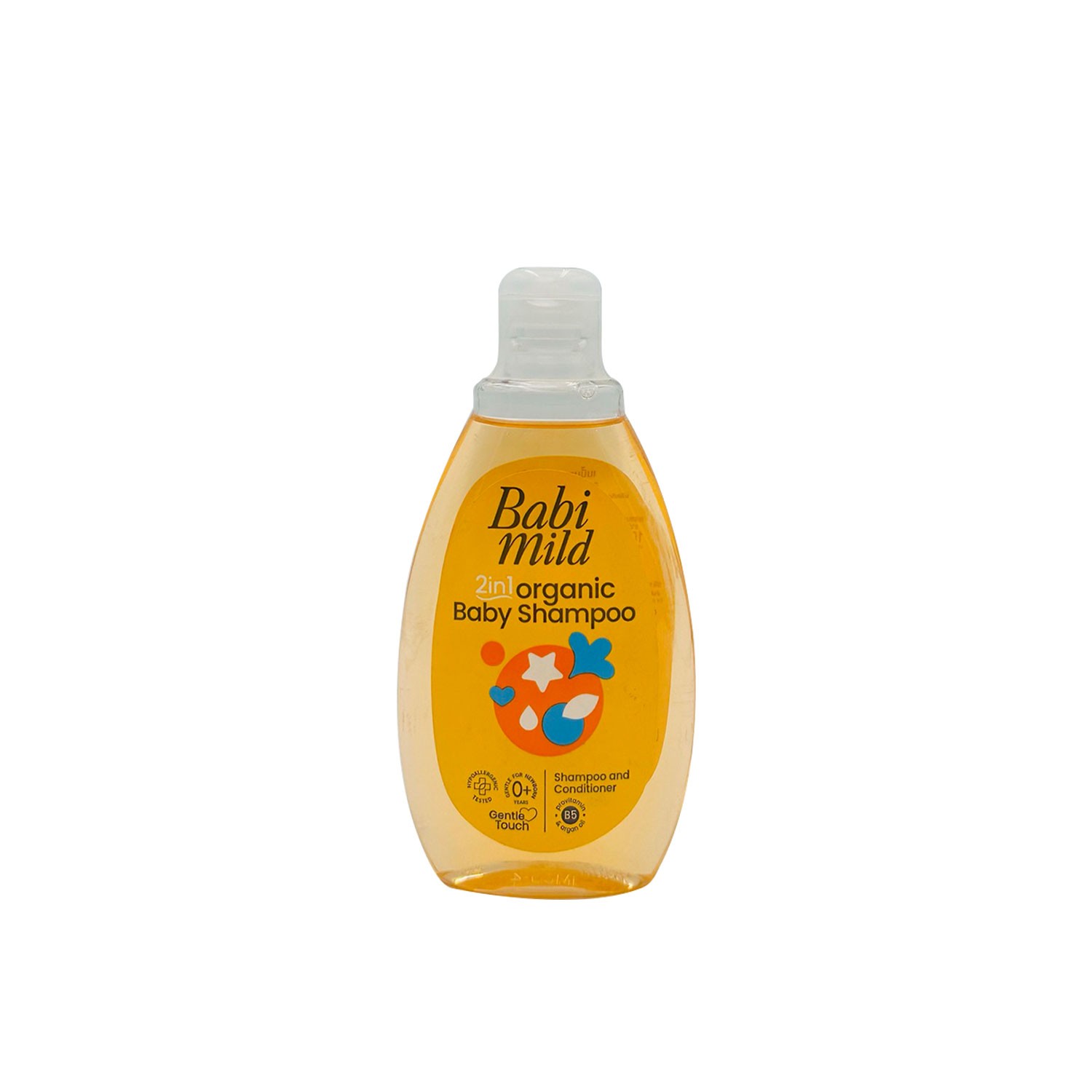 Babi mild 2 in 1 Organic Baby Shampoo 180 ml