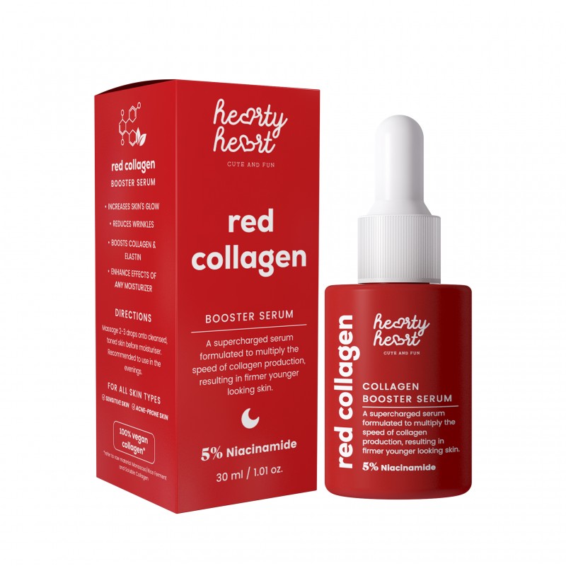Hearty Heart Red Collagen Booster Serum