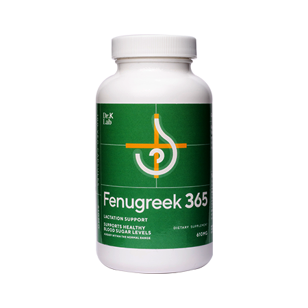 Dr.K Lab Fenugreek 365 610mg (100 Veg Capsules)