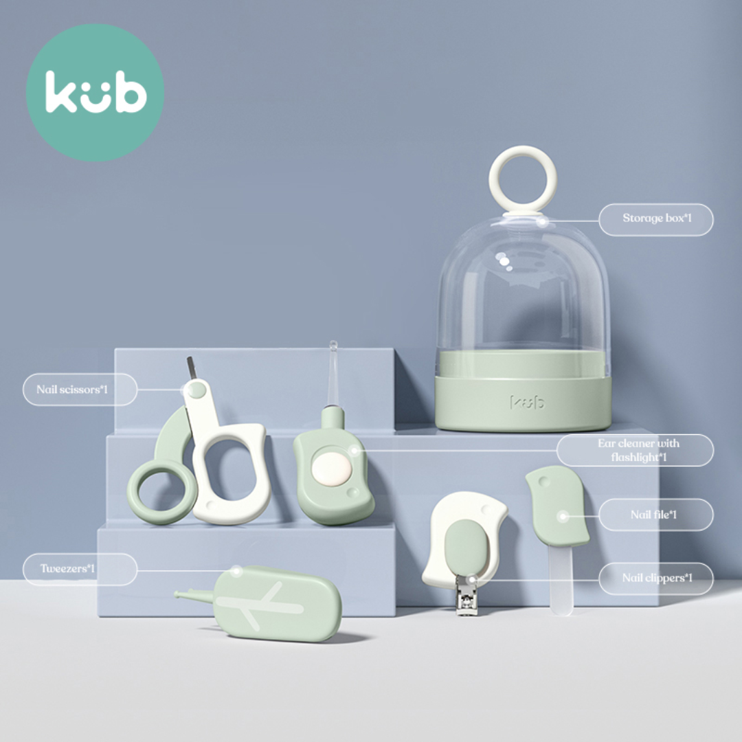 KUB Nail Clippers Set - Green