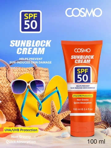 Cosmo Sunblock Cream SPF-50 100ml