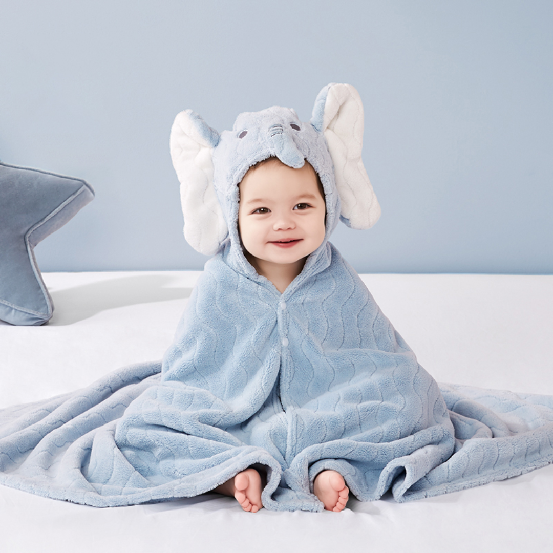 KUB Hooded Baby Bath Towel