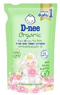 D-nee baby fabric softener natural time/organic touch green 530ml