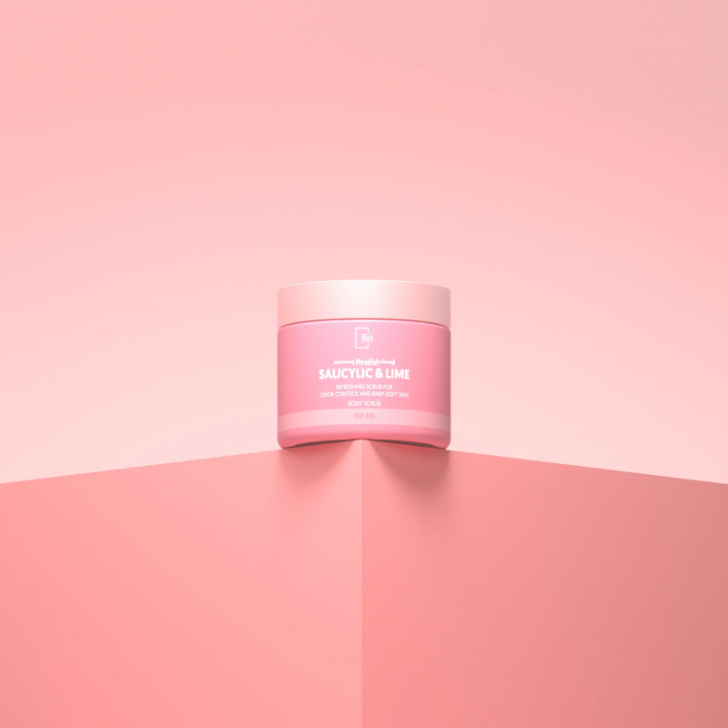 The Mix By Su-Mini -Salicylic & Lime Scrub  (150ml)