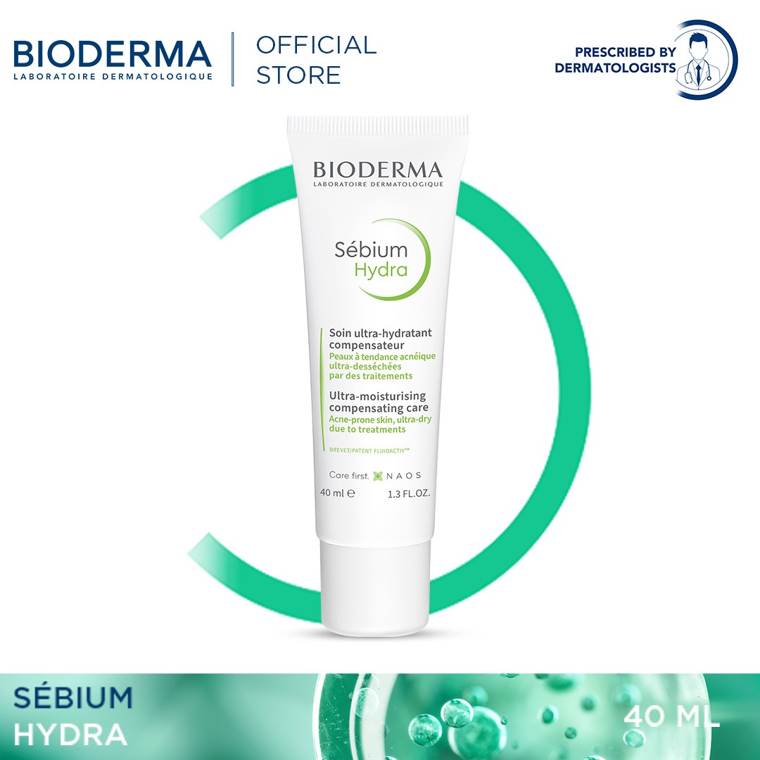 Bioderma Sebium Hydra Nourishing and Ultra-moisturizing Care for Ultra-drying Acne Treatments - 40 ML