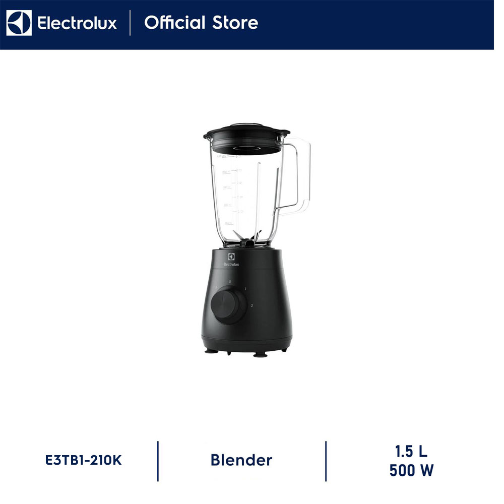 Electrolux Blender E3TB1-210K 500 watt blender with 2 speeds (UltimateTaste 300)
