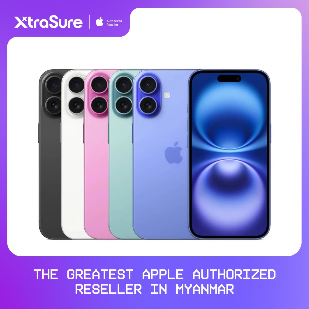 XtraSure : iPhone 16 (eSim + Physical Sim)
