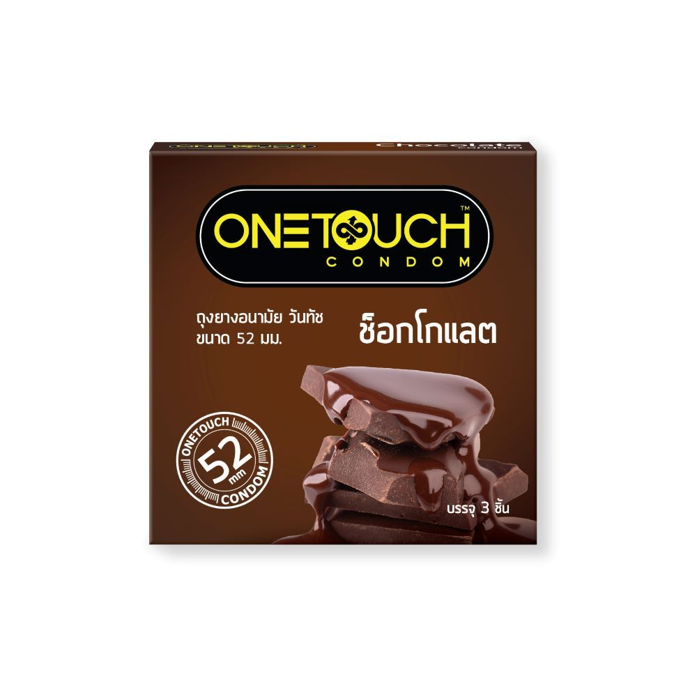 OneTouch Condom Chocolate - 3pcs