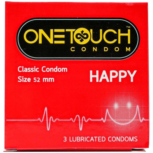OneTouch Condom Happy - 3pcs