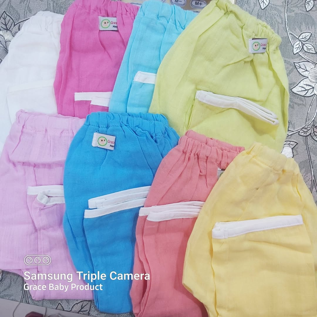 (Buy 2 - get 10% off )Gauze Long Trouser