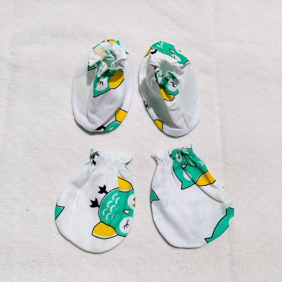 (Buy 2 - get 10% off) Natural Cottonလက်အိတ်​ခြေအိတ်များစုစည်းခြင်း