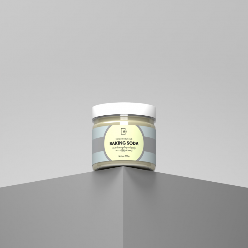 The Mix By Su - Baking Soda Scrub (390g) with container