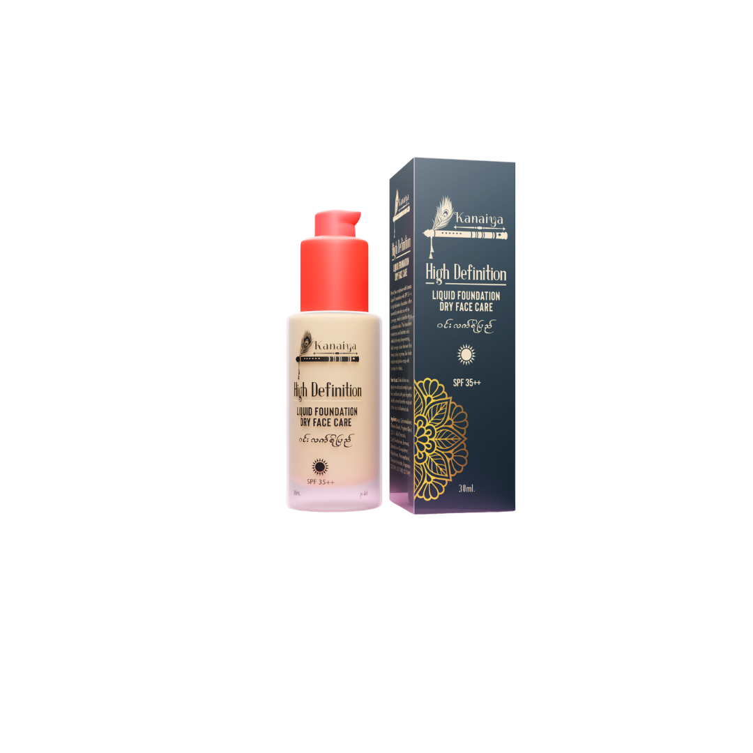 Kanaiya Cosmetic Hight Definition Collagen Liquid Foundation - 30ml