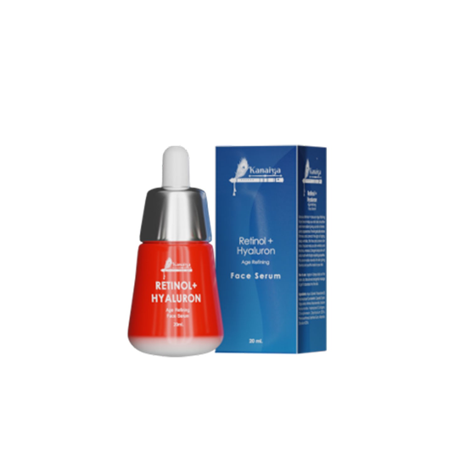 Kanaiya Cosmetics Retinol+Hyaluron Face Serum - 30ml