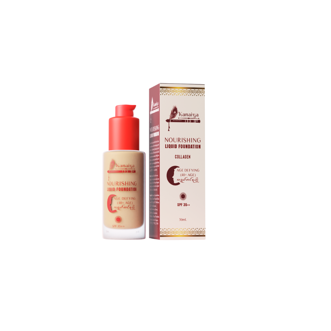 Kanaiya Cosmetics Nourishing Collagen Liquid Foundation - 30ml