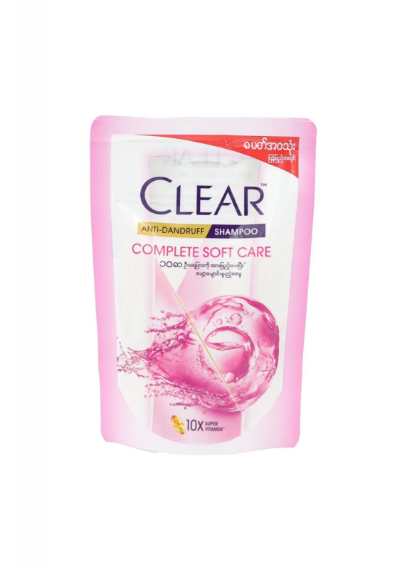 Clear Shampoo Refill Anti-Dandruff Complete Soft Care 170ml