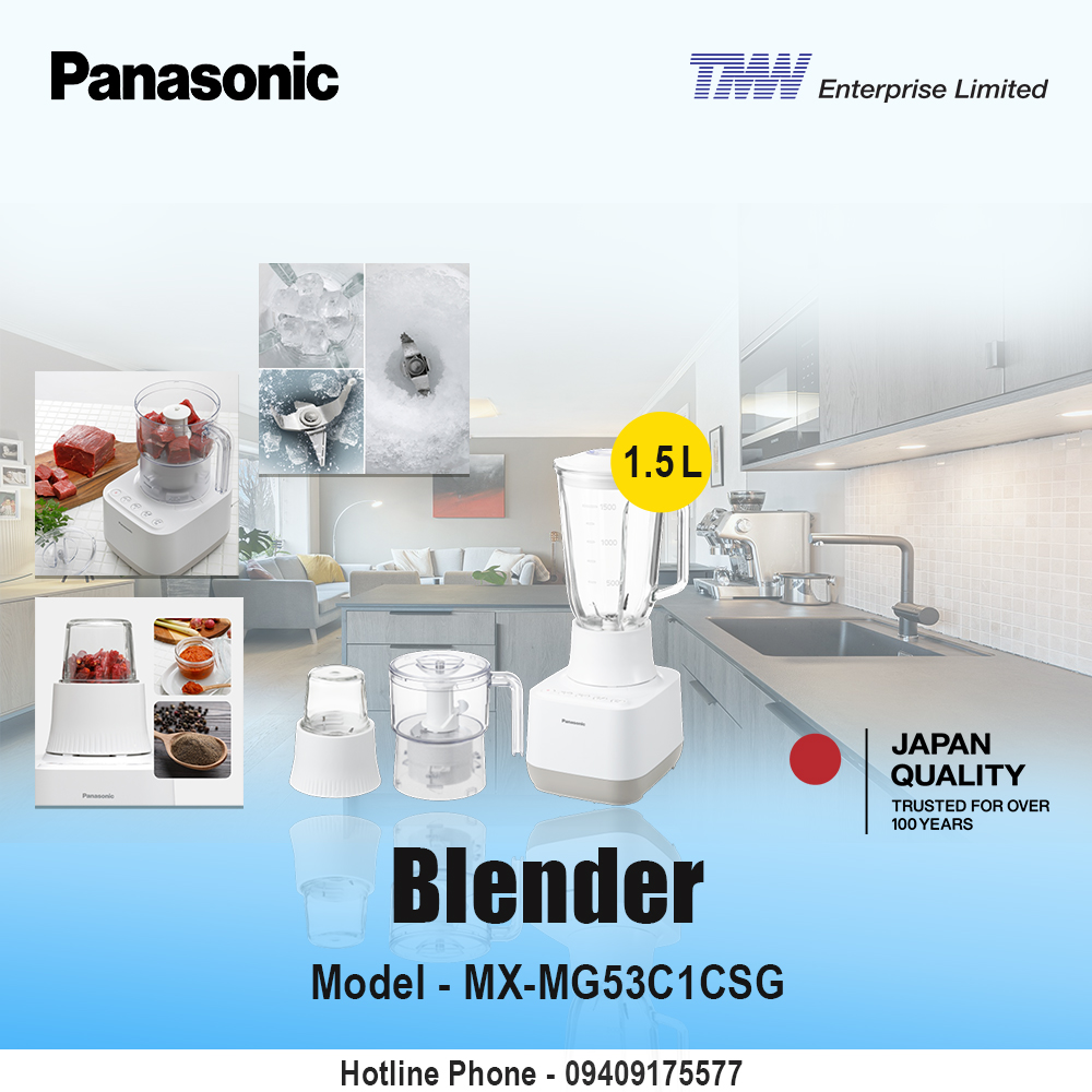 Panasonic Blender MX-MG53C1CSG