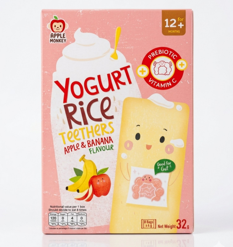 Baby Cele Yogurts Rice Teethers(12m+)(32g)