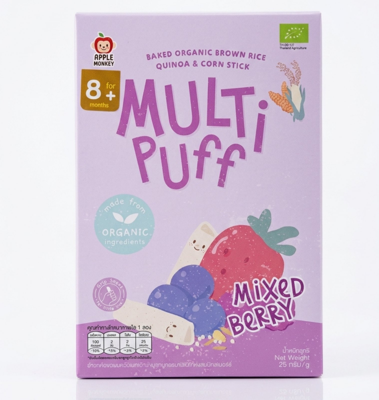 Baby Cele Multi Puff(8m+)(25g)