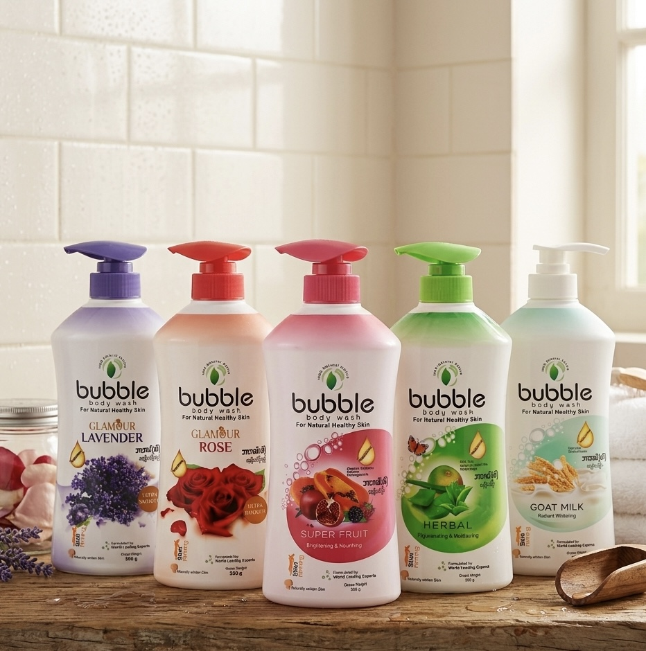 Bubble Body Wash -900g