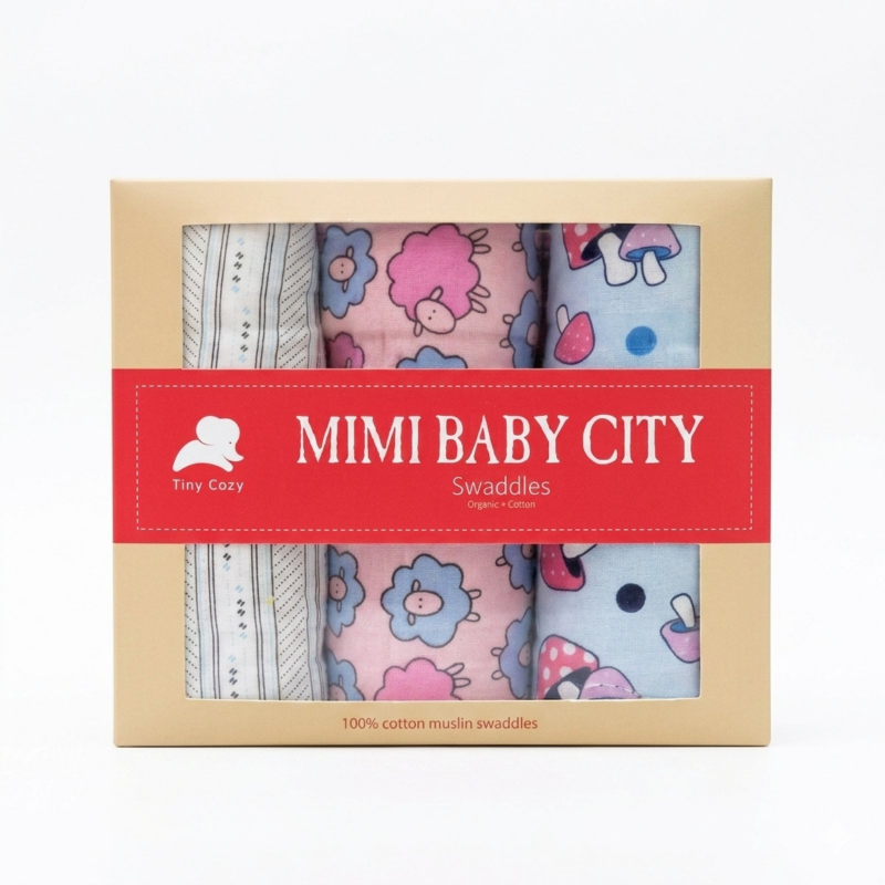 BABY Cele Mi Mi Baby City ဖလန်ထည်အနှီး(5 pcs)
