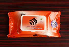 Mommy's lover Apple wipes 100pcs - 10pcs