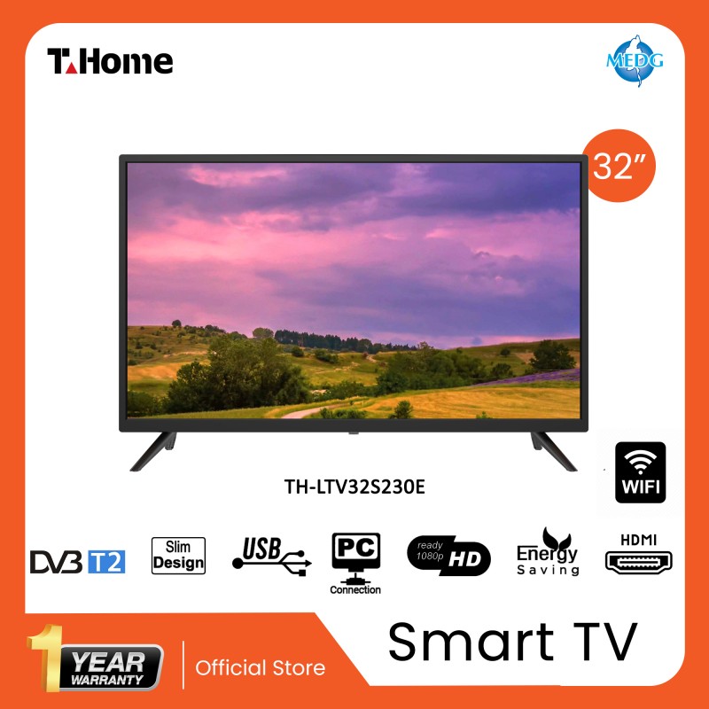 T-Home 32" Smart TV (TH-LTV32S230E)