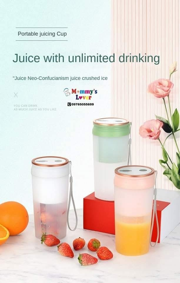 Mommy's lover Portable juicer Healthy life