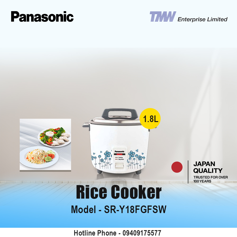 Panasonic Rice Cooker SR-Y18FGFSW