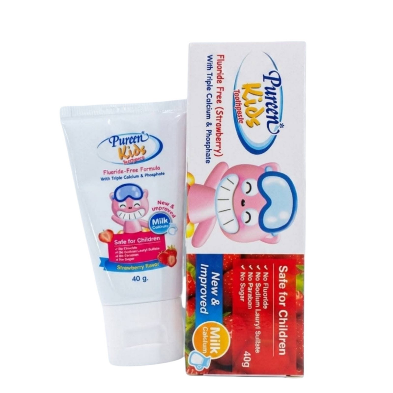 Baby Cele Pureen kids Toothpaste Strawberry(40g)(6m+)