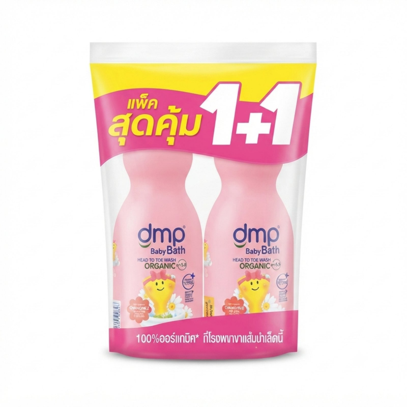 Baby Cele Dmp baby Bath  Head to Toe wash (7m+)(450ml×2Pcs)