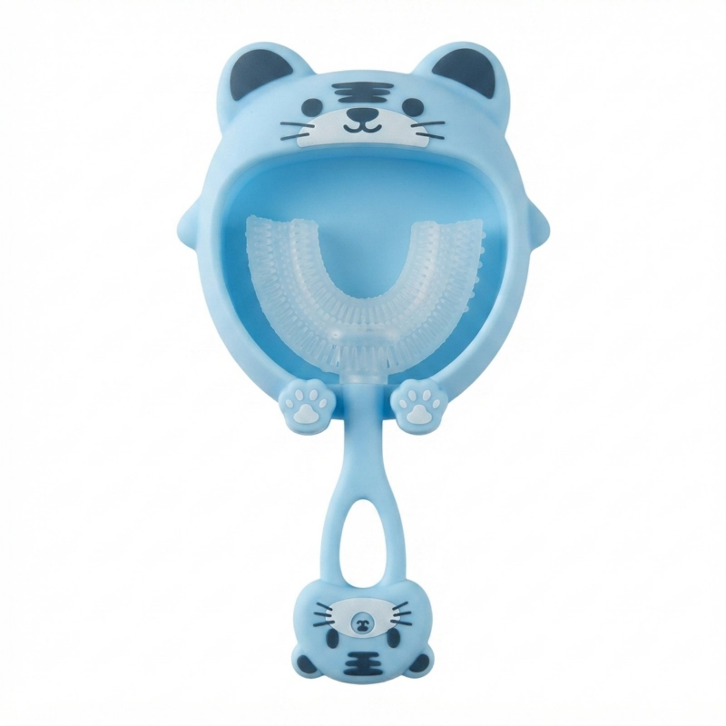 Baby Cele U -Shape Toothbrush ခွက်ပါ