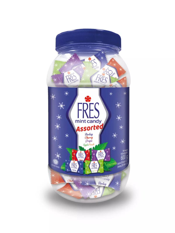 Fres Mint Candy Assorted - 200pcs(ဗူးခွံ Error ပါ)( Exp-Oct1,2026 )