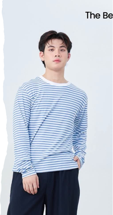 Multi-Stripe Tee M606002TE