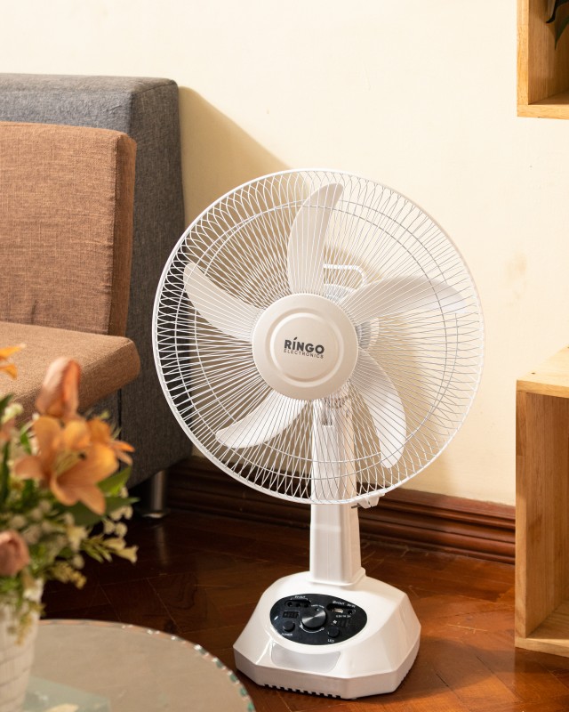 Ringo 16"Rechargeable Table Fan (TF160-BT)