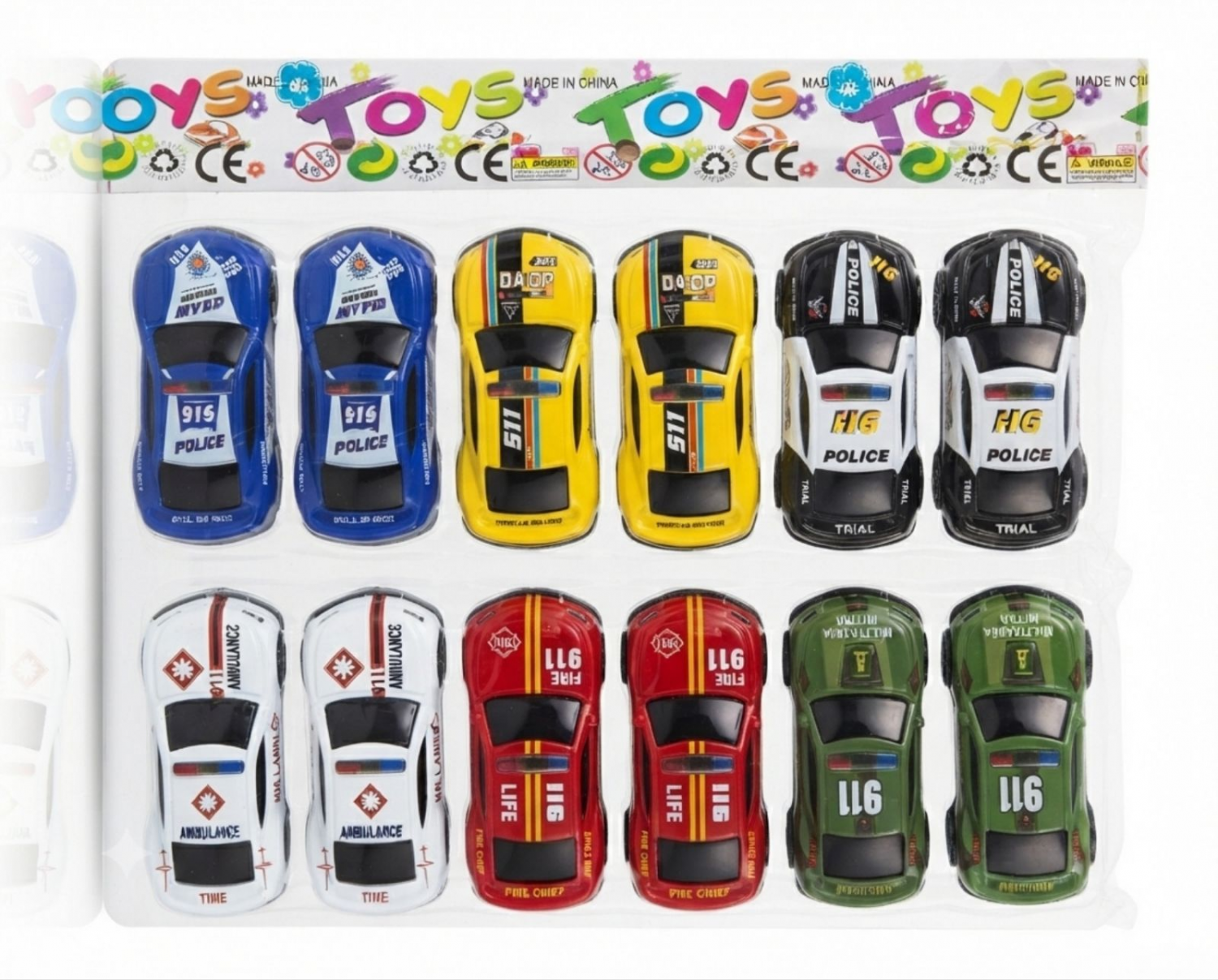 Baby Cele သံပတ်ကား(12pcs)