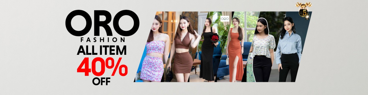 ORO Fashion 40% OFF