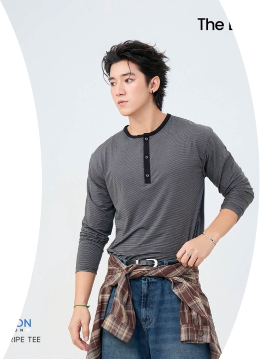 Mono Stripe Tee  M606003TE