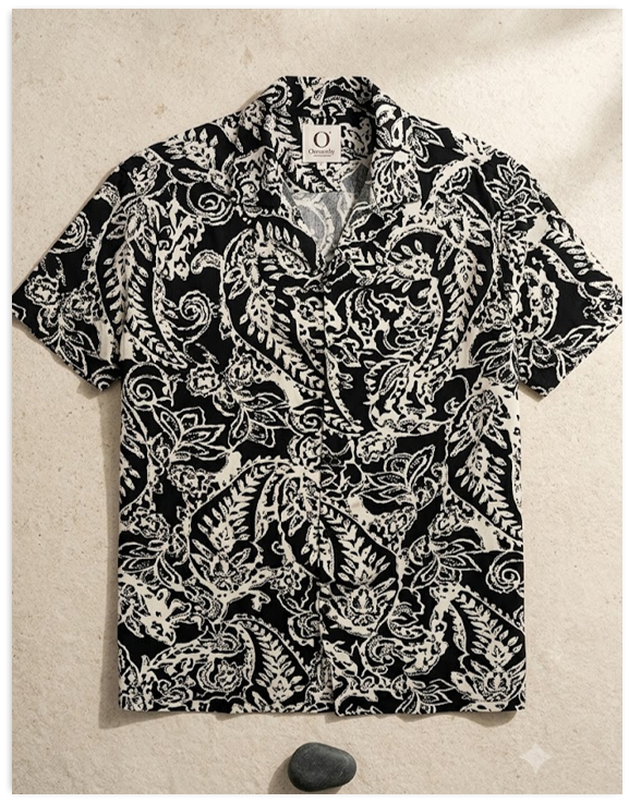 Monarch Print Shirt -M607001S