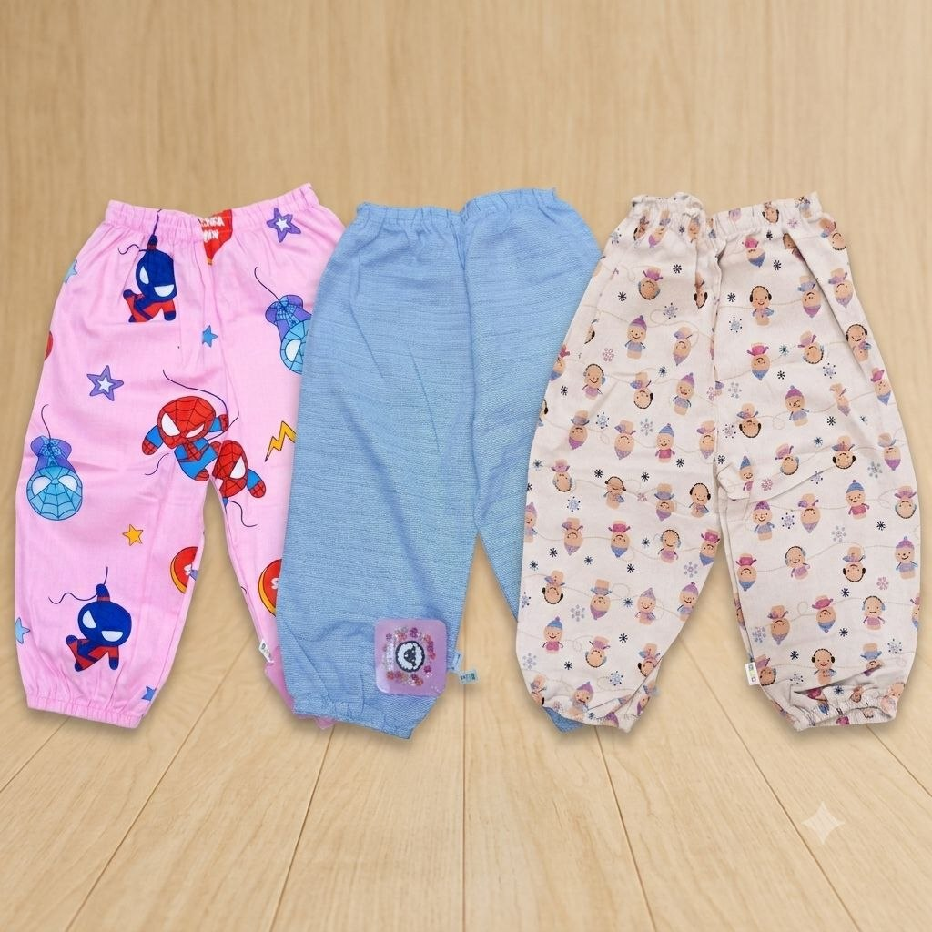 Baby Cele Cotton pants(3pcs) 2T (1yto2y+)