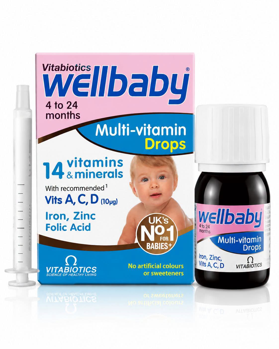 Baby Cele Well Baby အားဆေး (4to24months)(Drops)