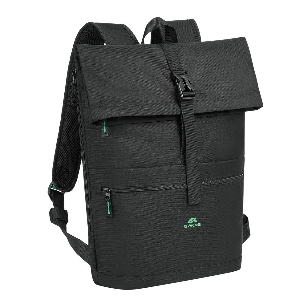 RIVACASE 5567 black, grey Gremio-ECO Roll-up 15L backpack / 12