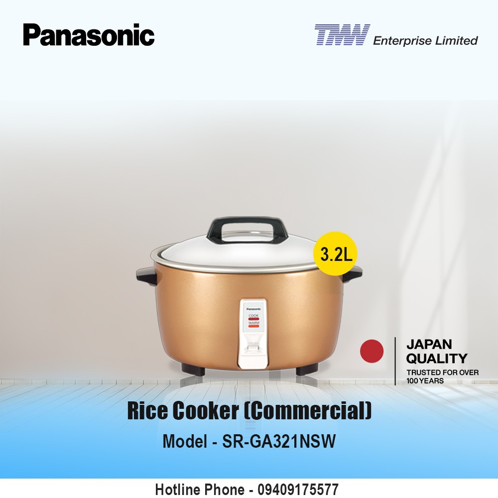 Panasonic Conventional Rice Cooker (3.2L)-SR-GA321NSW