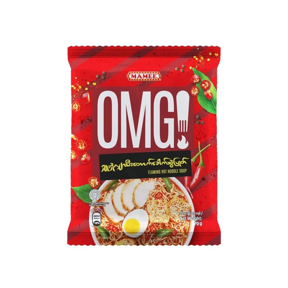 OMG Flaming Hot Noodle - 70g