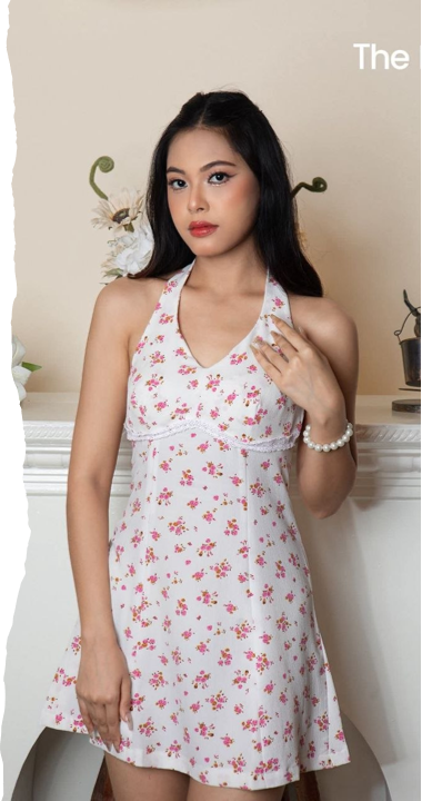 Floral Sleeveless Summer Dress W601004D